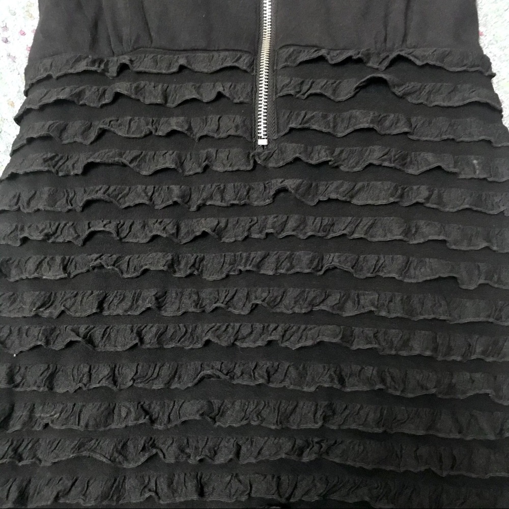 Vintage Goth Ruffle Dress - Picture 2 of 3